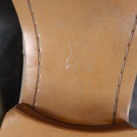 San Meldini Shoes Mens 43 Loafers Slip On Snip Toe Moc Leather Italian Classic - Picture 14 of 16